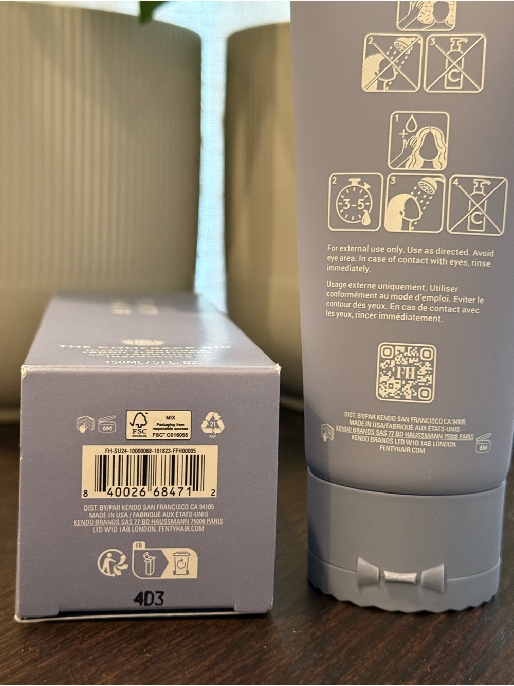 Fenty Hair The Comeback Kid Instant Damage Repair Treatment | 150ml | New - Picture 3 of 3